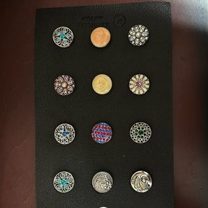 Magnolia and Vine snaps for jewelry